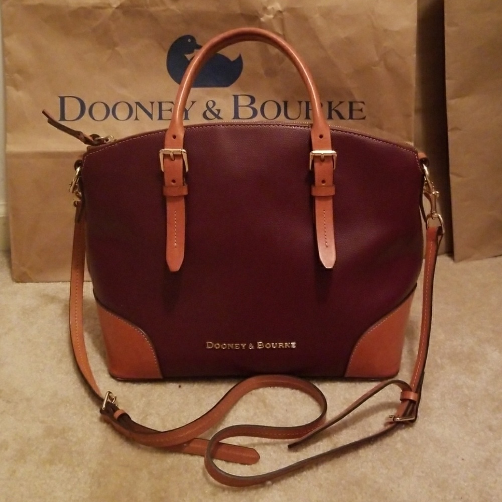 Dooney and Bourke Claremont Domed Satchel